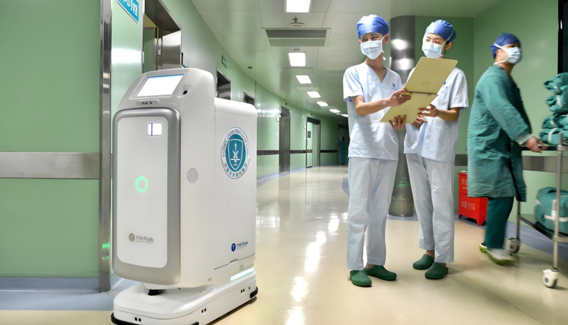 The benefits of using TOF sensors in mobile robots for healthcare