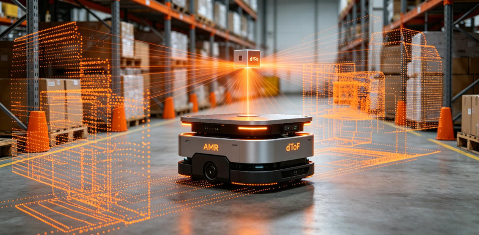 TOF Sensor Technology Explained: dTOF, Robotics, and 3D Sensing