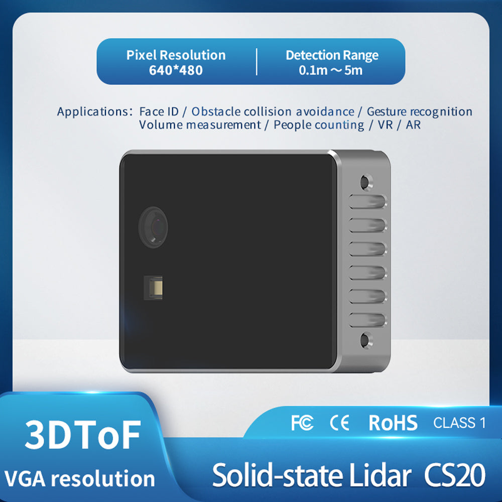 Solid-State LiDAR CS20 | Advanced 3D Sensing & Mapping Solid-State LiDAR CS20 | Advanced 3D Sensing & Mapping