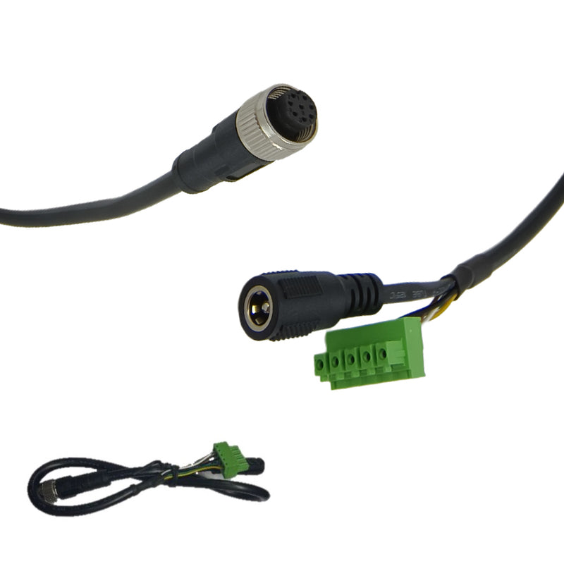 Synexens産業用10m TOF 3Dカメラ用 耐久性のある電源/RS485ケーブル Power/RS485 Cable with M12 Connector for Synexens TOF 3D Cameras Accessories CS40 Pro-Tofsensors