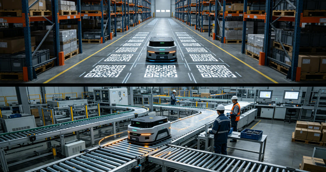 AMR vs AGV: Key Differences, Costs, Use Cases & ROI Guide