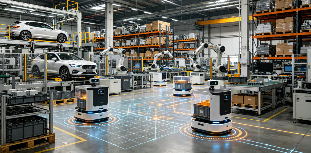 Autonomous Mobile Robots in Manufacturing: Top 10 AMR Applications