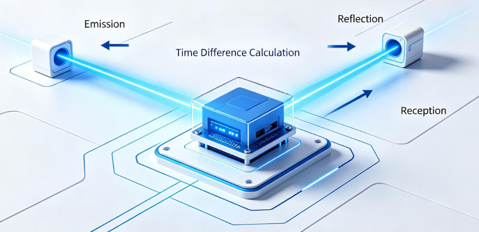 High Precision TOF Sensor for AGV Robots and Smart Warehouses