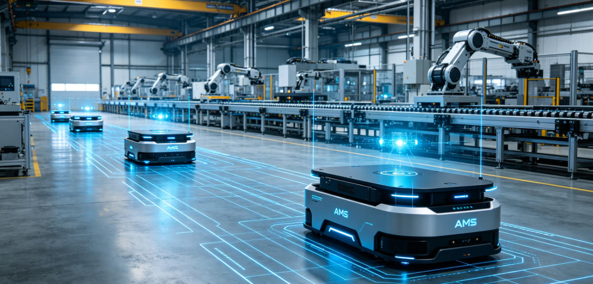 Mobile Robot Navigation in Factories with AI Best Practices for AMRs