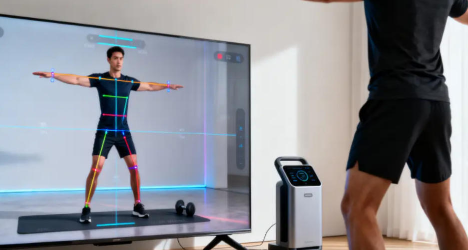 Smart Fitness with ToF Tech: Non-Contact Motion Capture & Analysis