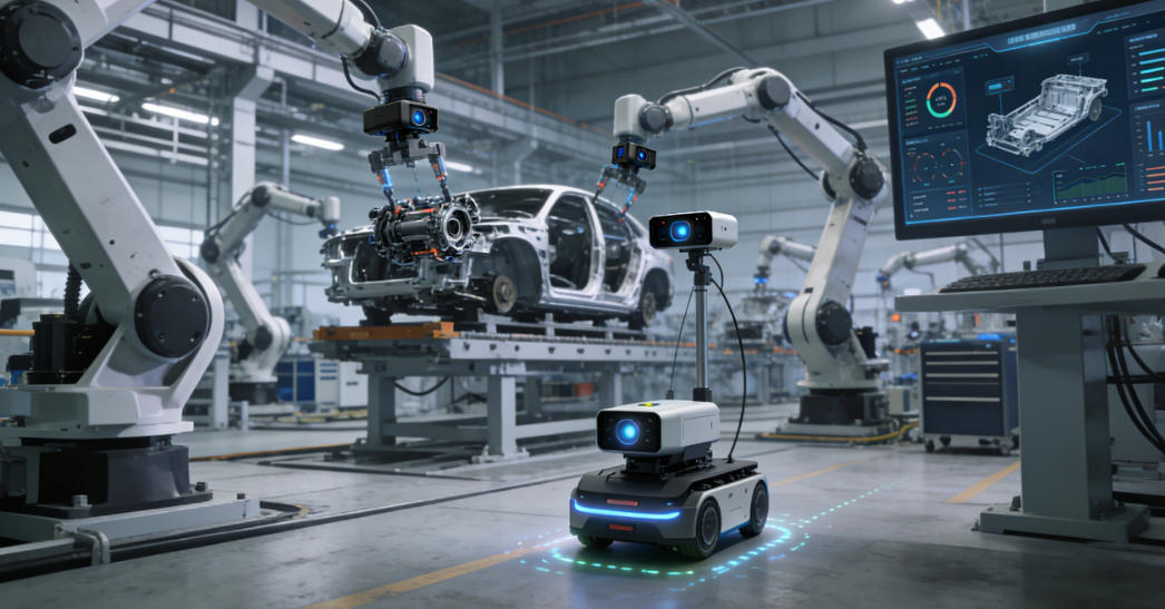 ToF Depth Cameras in Industrial Automation & 3D Vision Systems