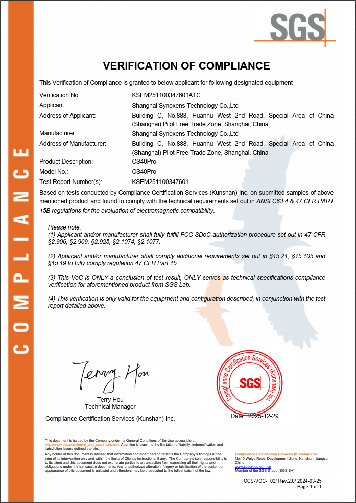 Industrial Outdoor 10m TOF Sensor Depth 3D camera Rangefinder- Synexens CS40Pro